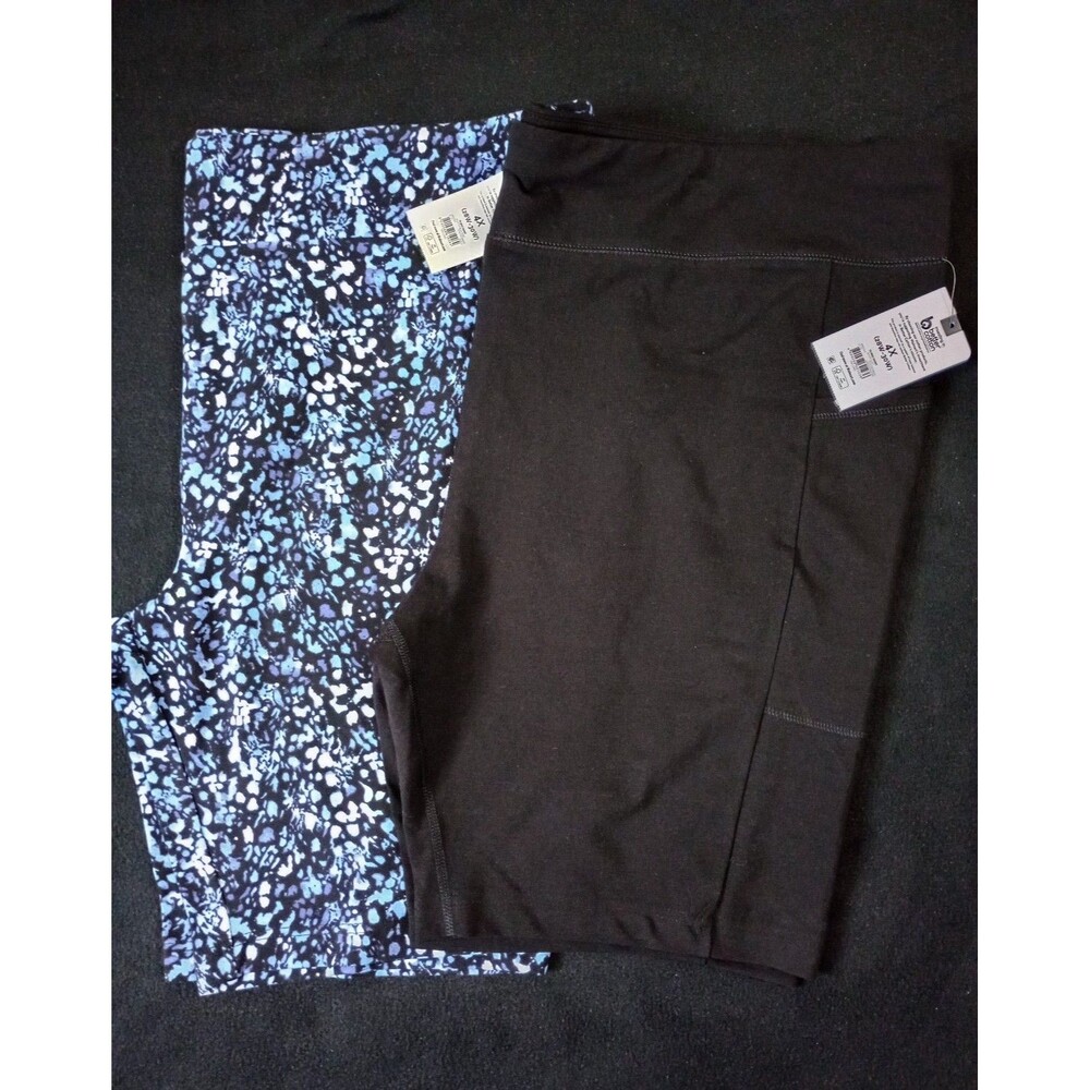 (Bundle) 2 NWT Terra & Sky Biker Shorts Size 4X